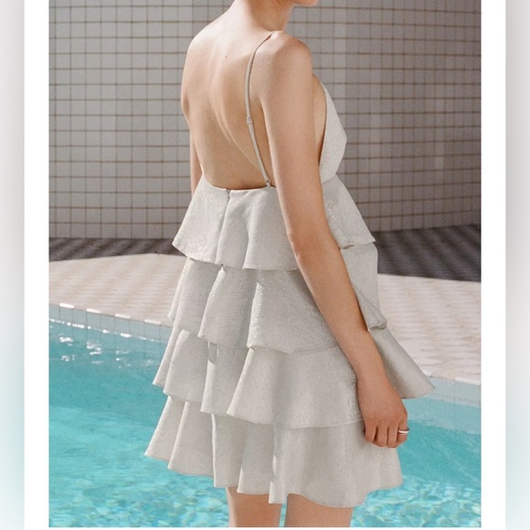 Zara Dresses & Skirts - Zara‎ RUFFLED SHORT DRESS